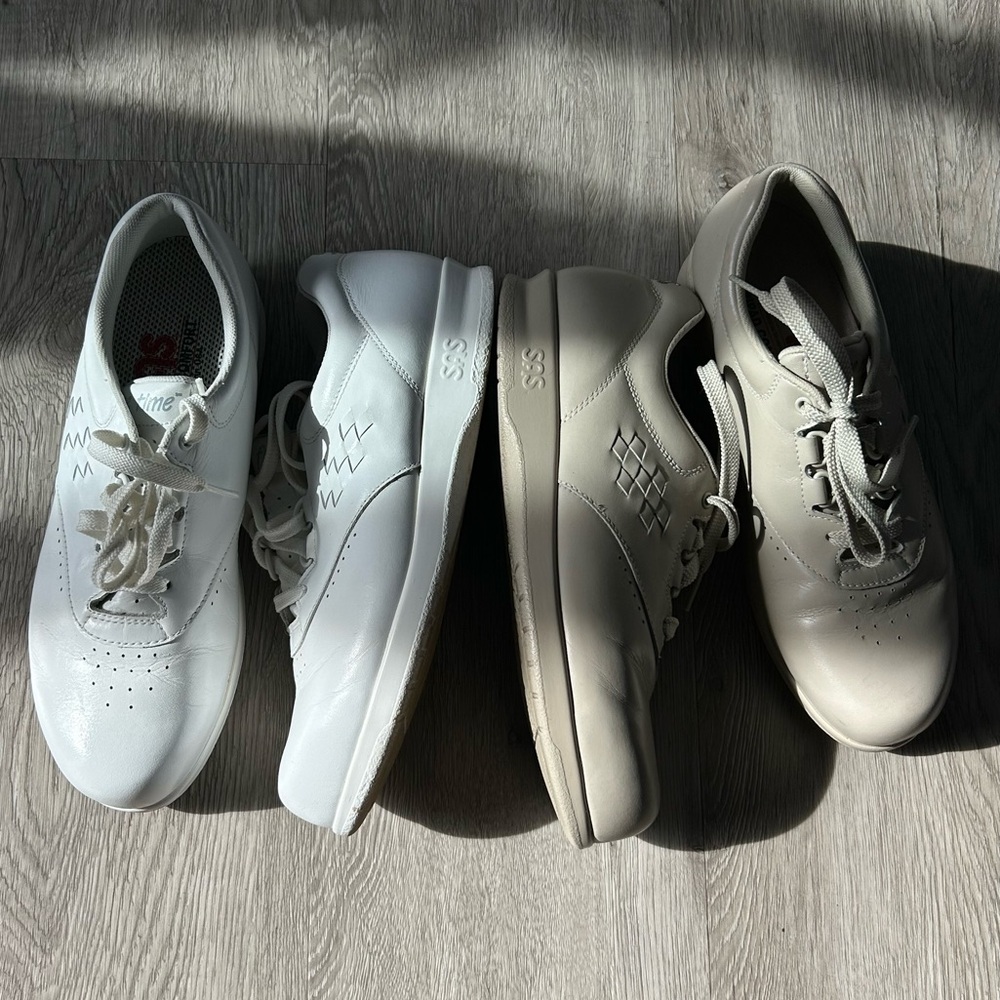 2 Pairs Of SAS Women's Free Time Walking Shoes
